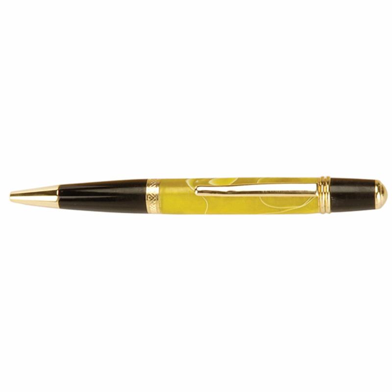 Acrylic Pen Blank - 3/4" x 3/4" x 5" - Color:Lemon
